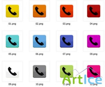 Vector Telephone Icons