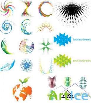 Logos design element from SS