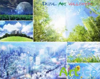 40 Digital Art Nature Wallpapers