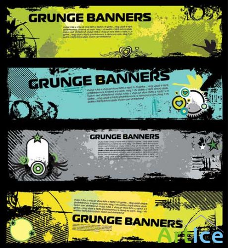 Vector banners