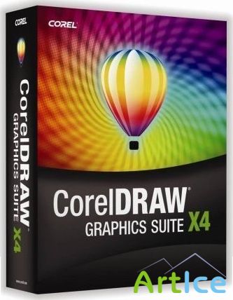 CorelDRAW Graphics Suite X4 RETAIL (Multy/Rus)DVD + SP1 + .  