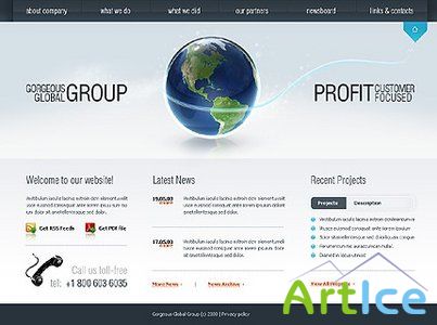 TM 20162 - Business Web Templates