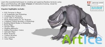 Digital -Tutors 3D Texturing in Maya and Photoshop