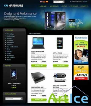 Template Monster TM 19748 + OsCommerce 2.2