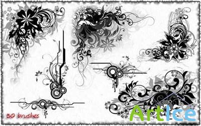 Decorative Photoshop Brushes