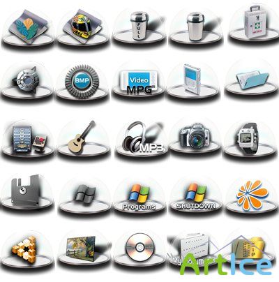 Exhibit Dock Icons