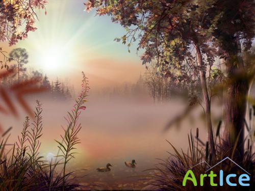 Fog Lake Screensaver 1.0 Build 1 by 3Planesoft