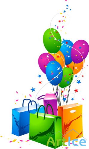 Shopping Celebration Vector