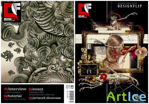 Design Flip Magazine Issues 1-4