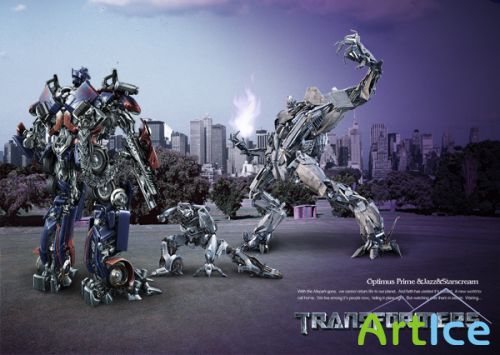 Transformers PSD Template