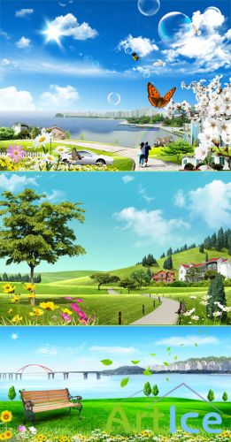 Nature PSD templates 2