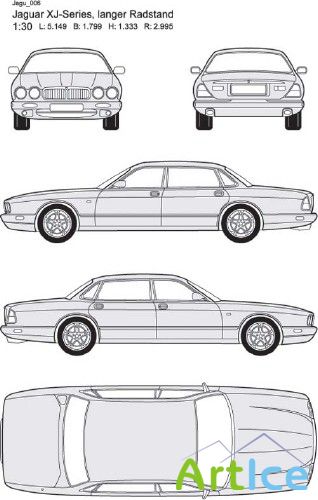 CLIPART Car Ai Cdr Pour Plotter Creativ Collection Version 8