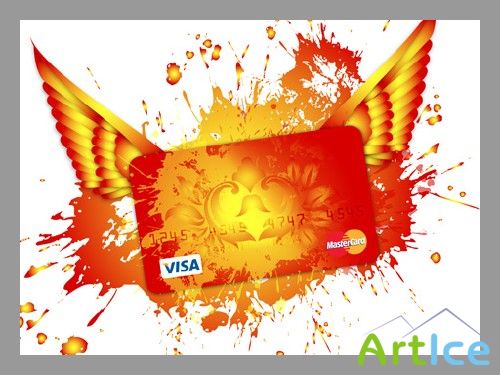 Vector credit card