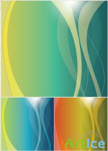 Swirl Lines Background Vector