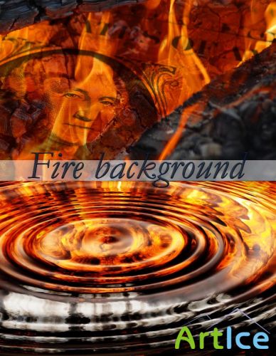 Fire background