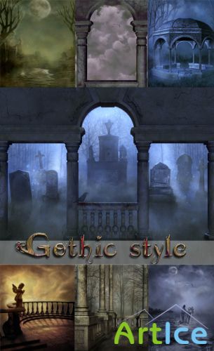 Background Gothic style