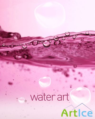 PSD templates - Water art