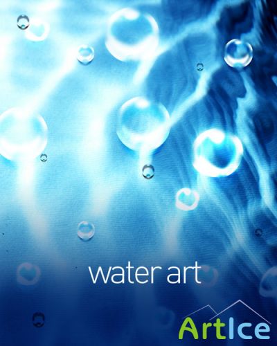 PSD templates - Water art