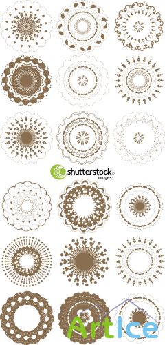 SS Round Graphic Elements Set