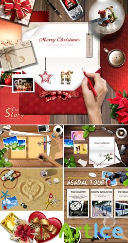 PSD templates - Beautiful things 3