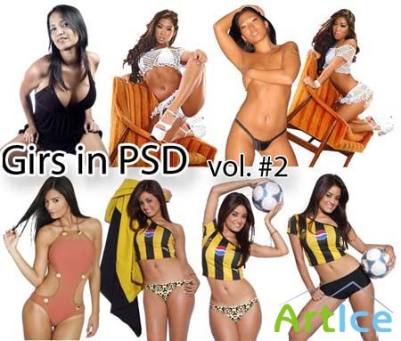 Girls in PSD vol. 2