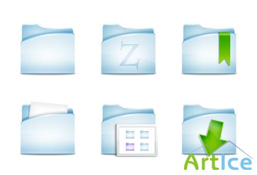 Sky Folder Icons