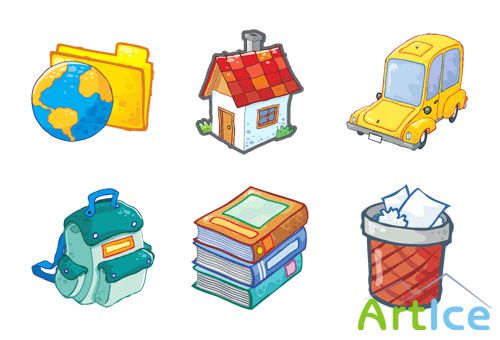 DeskToon Icons