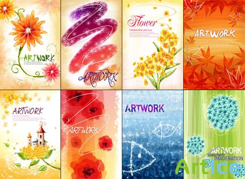 Fine floral artworks