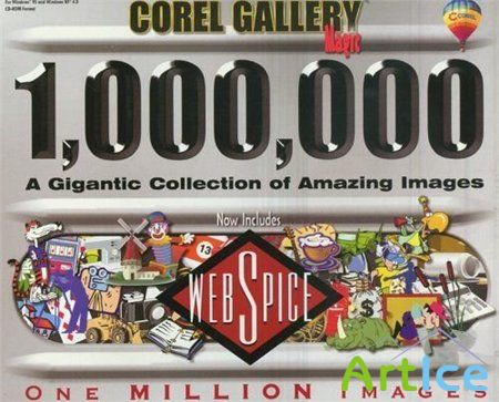 Corel Gallery Magic 1.000.000 Images (15 CD)