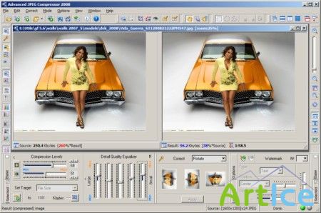 Advanced JPEG Compressor 2009 7.2.90 Portable