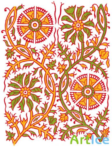 Ornaments and patterns 18      18