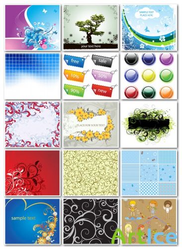 Shutterstock vector mix