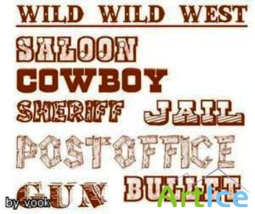 Western Fonts