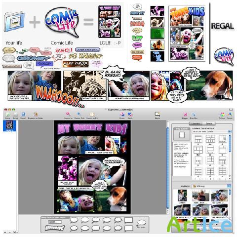 Comic Life v.1.3.4 Build 57 Deluxe Edition