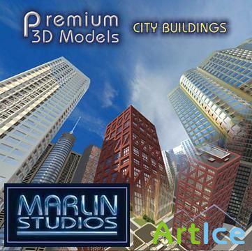 Marlin Studios - Premium 3D Models - City Buildings