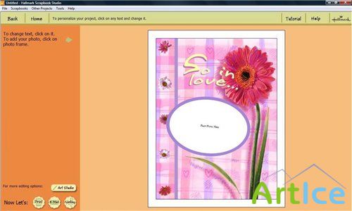 Hallmark Scrapbook Studio 3.0 Delux