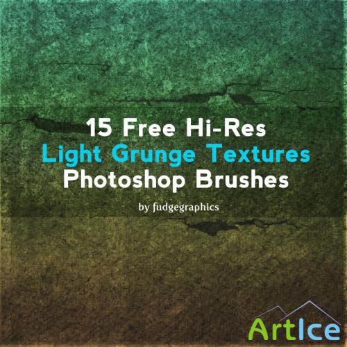 Light Grunge PS Brushes by fudgegraphics