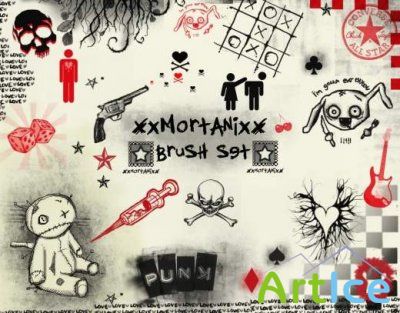 Horror Brushes for Photoshop: Mortanix