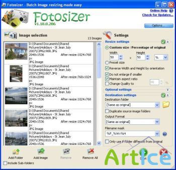 Fotosizer 1.25.0.414 Portable