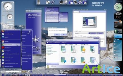 IceBlue WindowBlinds Theme