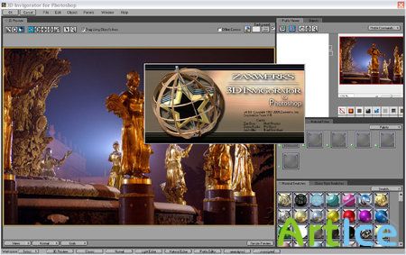 Zaxwerks 3D Invigorator v4.9.0 Win - Photoshop Plug-in