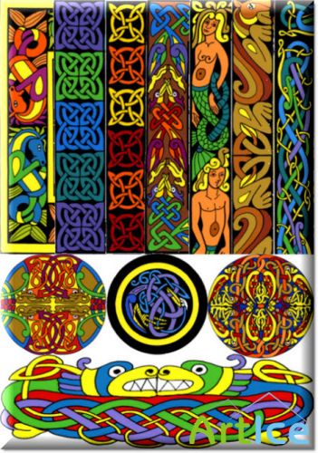 Ornaments, patterns, frames 22   , ,  22