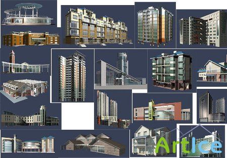 3D models of Buildings