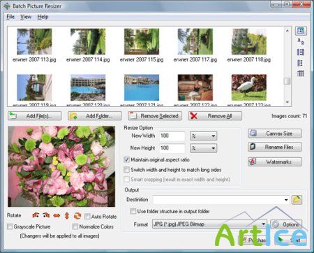 Batch Picture Resizer 2.9 Portable