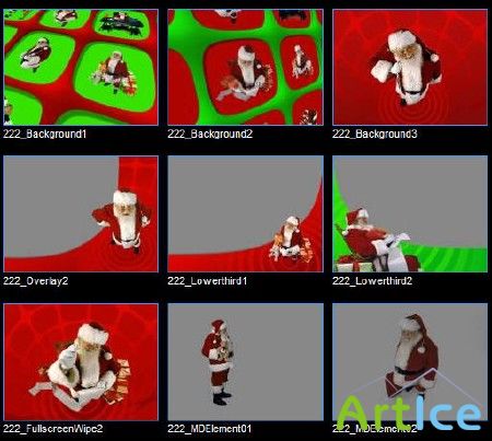 Digital Juice - Editor's Toolkit 09: Christmas Tools set 222