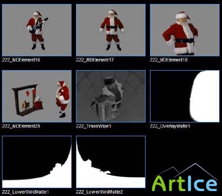 Digital Juice - Editor's Toolkit 09: Christmas Tools set 222