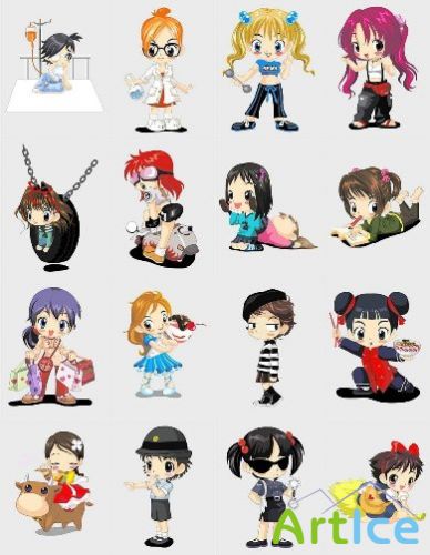 Japanese Comics Characters