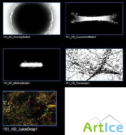 Digital Juice - Editors Toolbox I.Set 151 Particle Vines