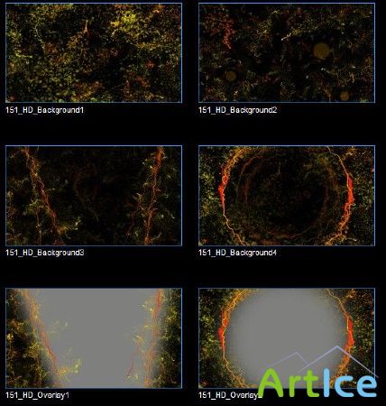 Digital Juice - Editors Toolbox I.Set 151 Particle Vines