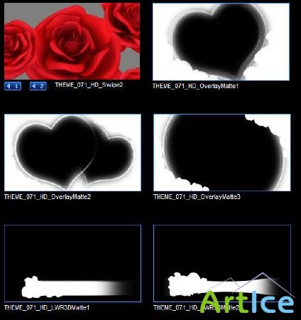 Digital Juice - Editor's Toolbox I Set 071 Red Roses